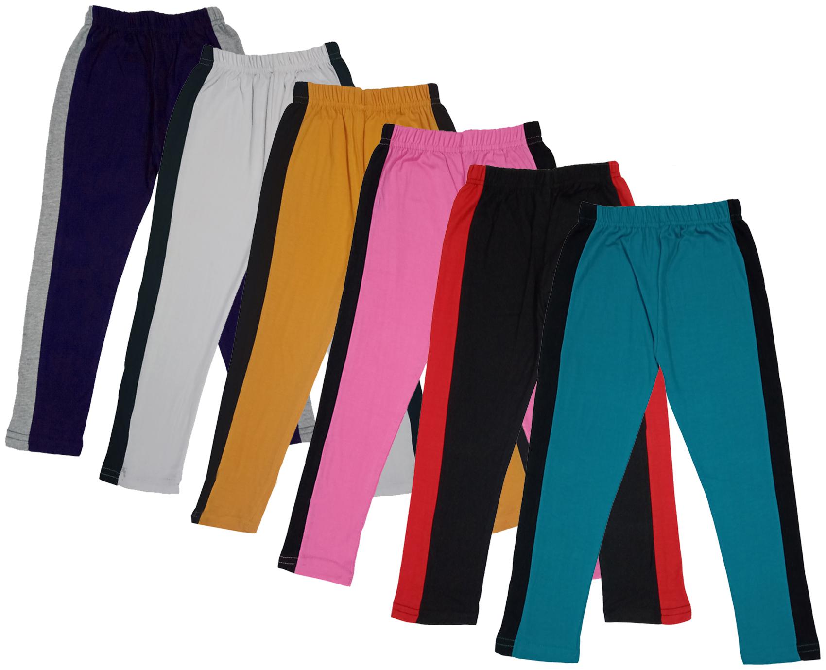 

Indiweaves Girl Cotton Solid Capri - Multi