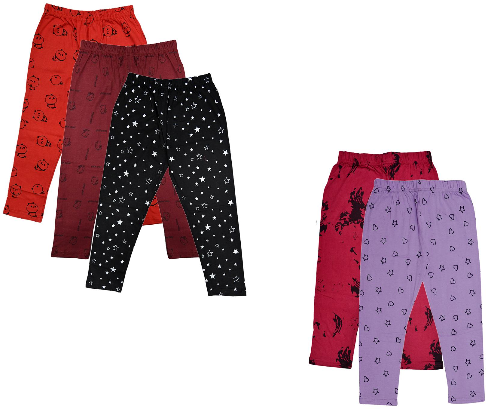 

Indiweaves Girl Cotton Printed Capri - Multi