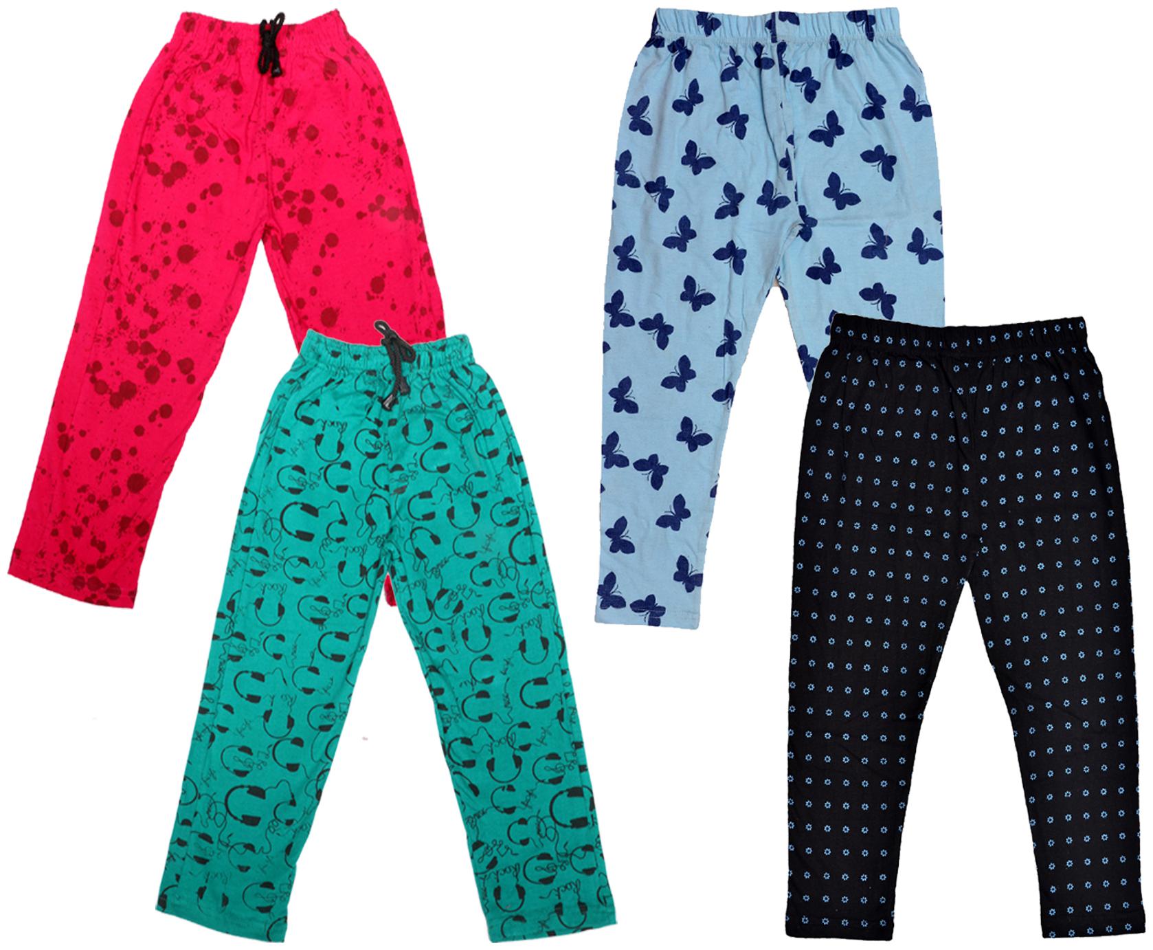 

Indiweaves Girl Cotton Printed Capri - Multi