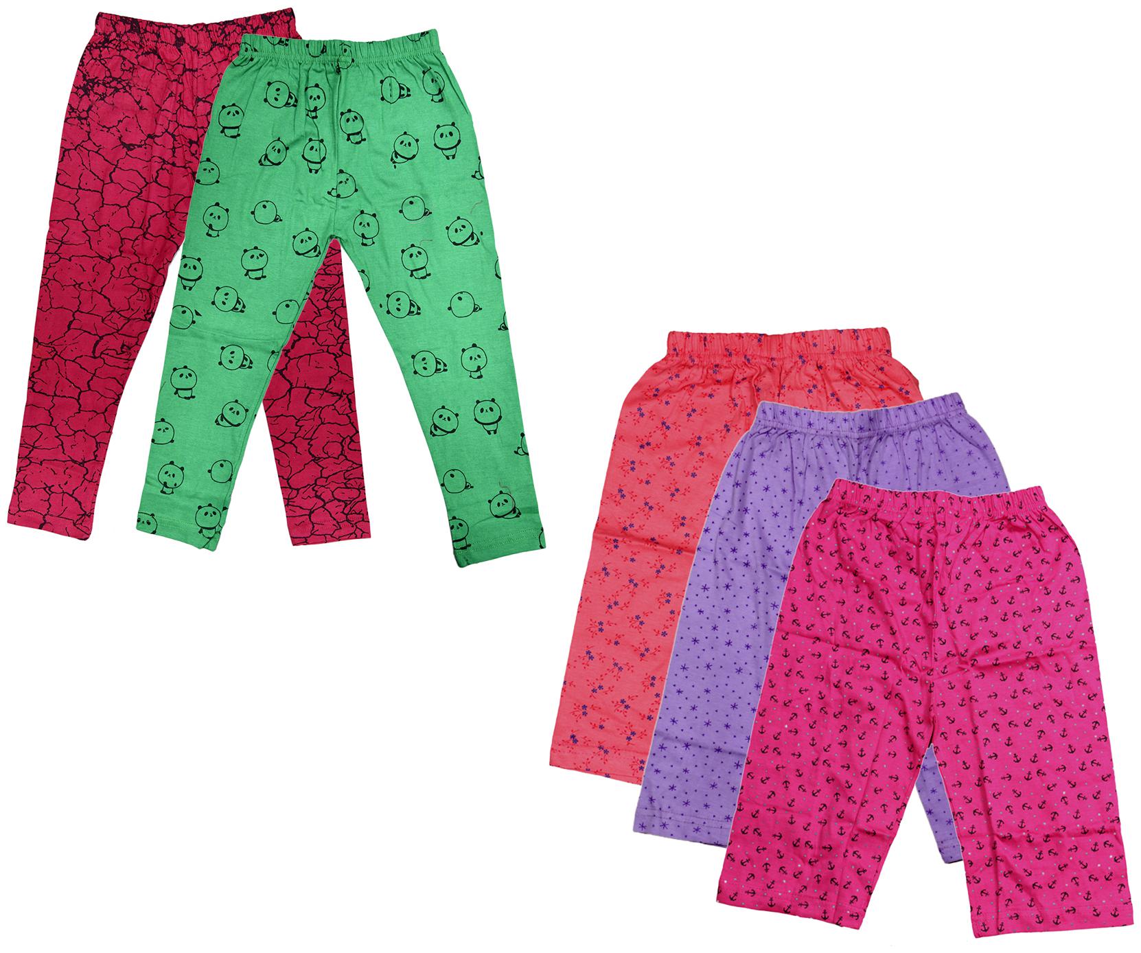 

Indiweaves Girl Cotton Printed Capri - Multi