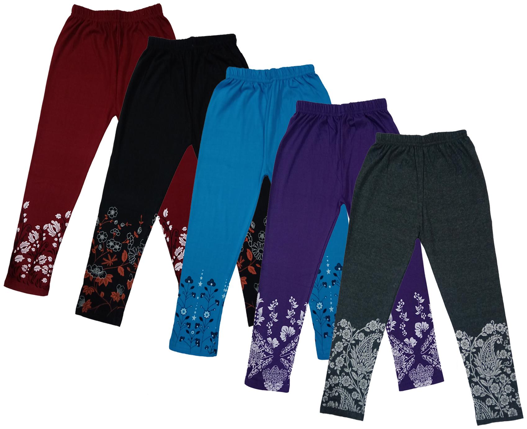 

Indiweaves Girl Cotton Printed Capri - Multi