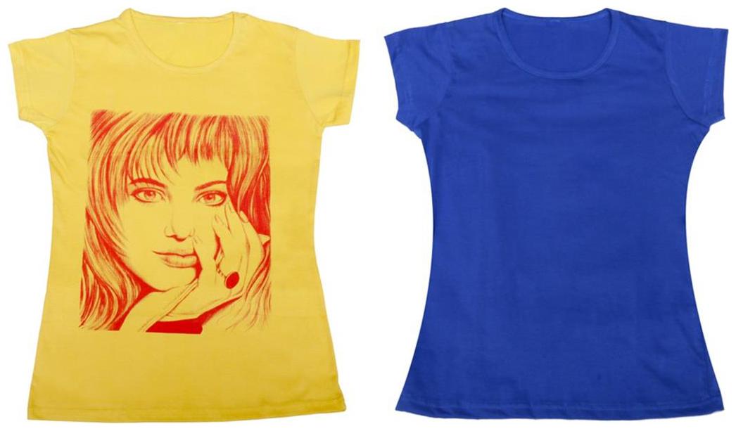 

Indiweaves Girl Cotton Solid T shirt - Multi