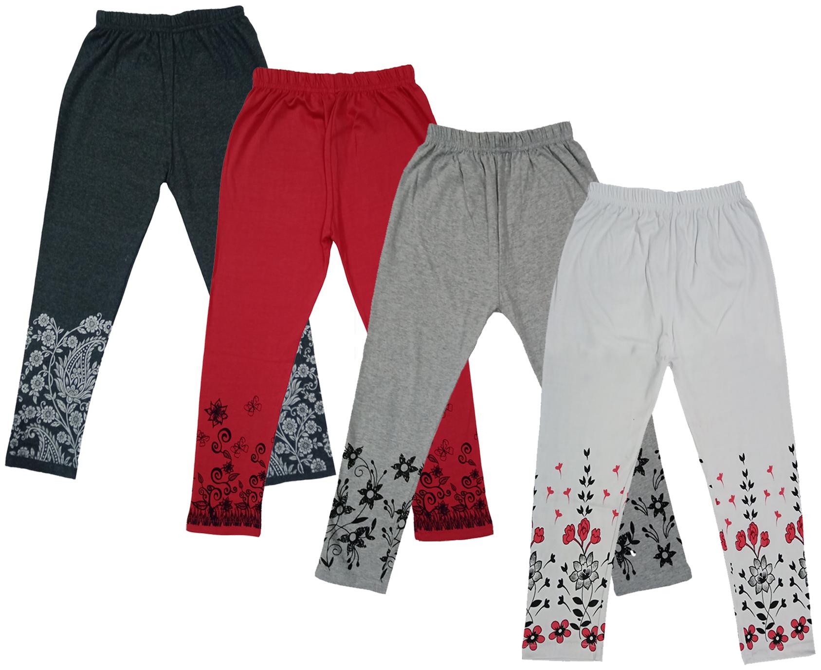 

Indiweaves Girl Cotton Printed Capri - Multi