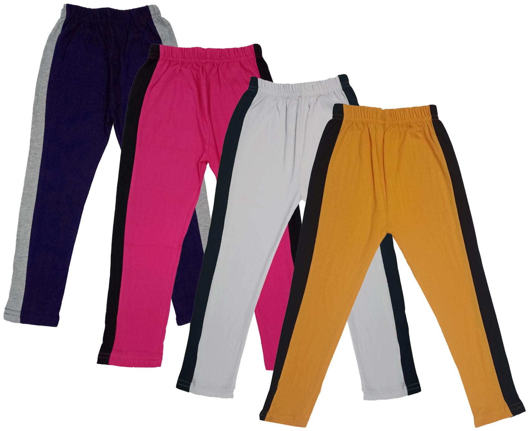 

Indiweaves Girl Cotton Solid Capri - Multi