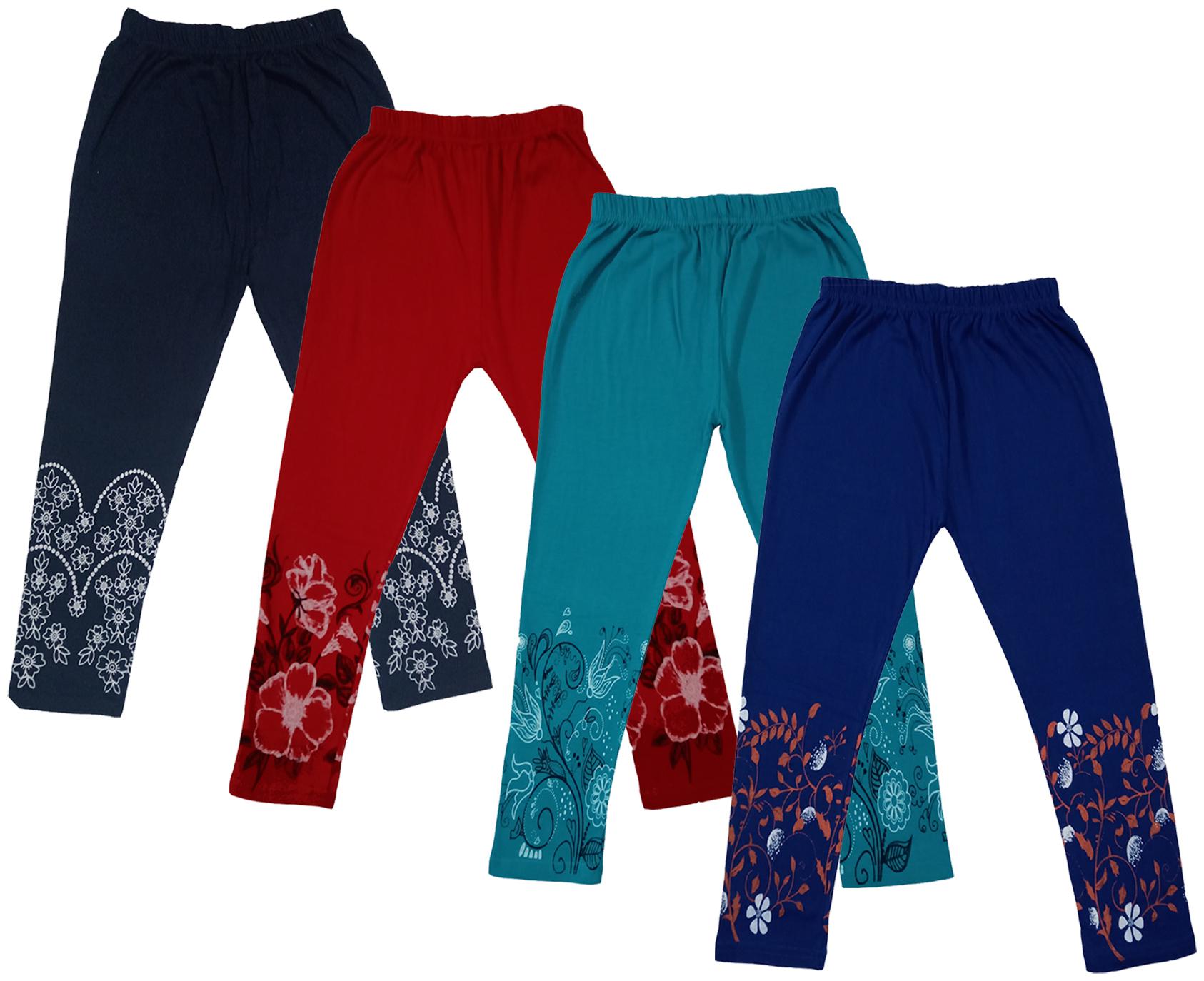 

Indiweaves Girl Cotton Printed Capri - Multi