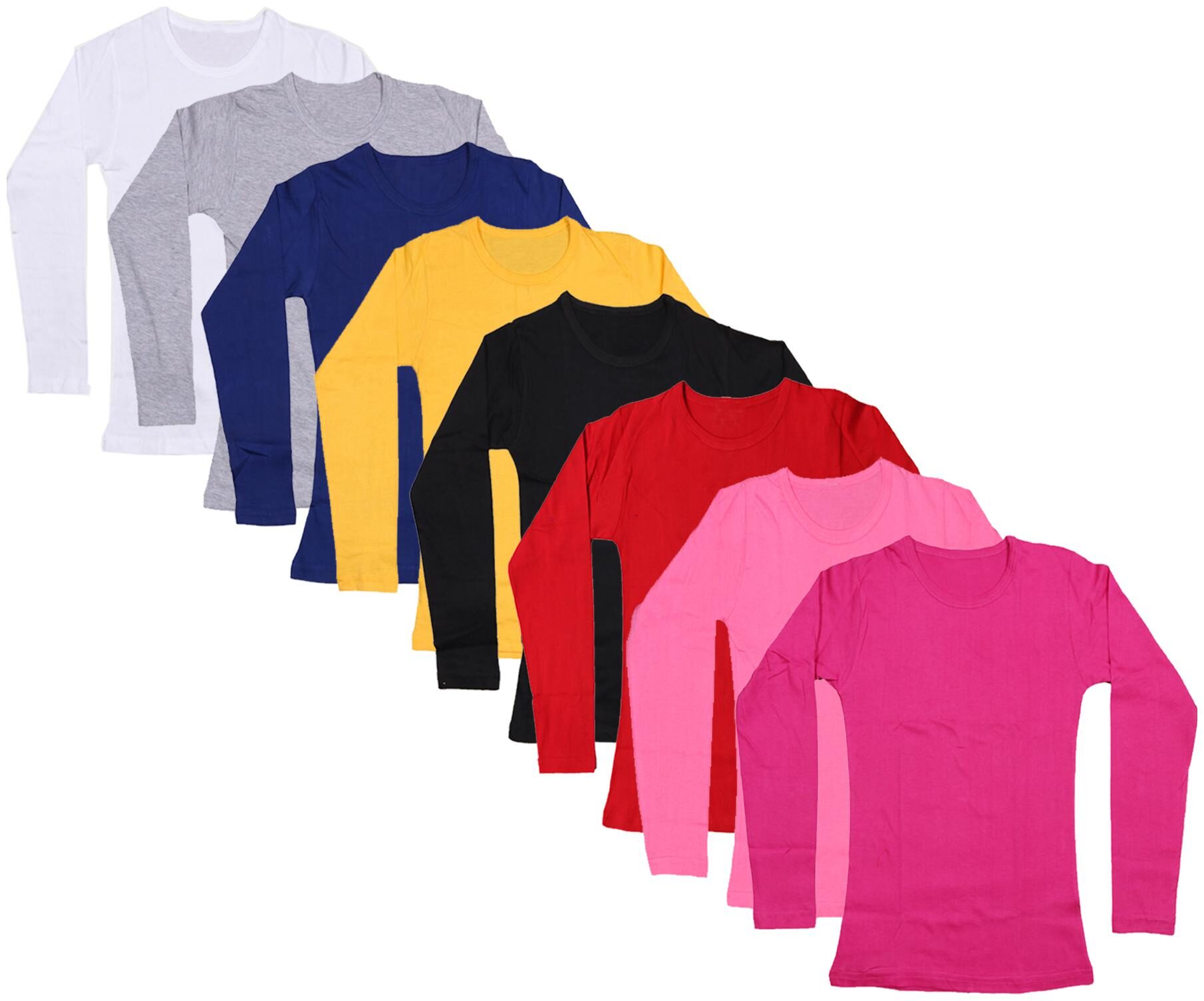 

Indiweaves Girl Cotton Solid T shirt - Multi