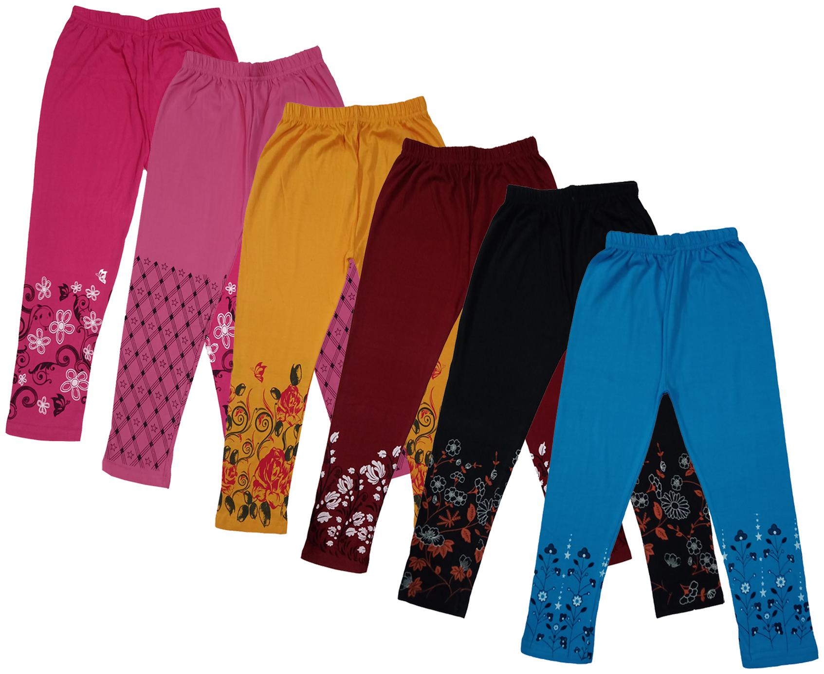 

Indiweaves Girl Cotton Printed Capri - Multi