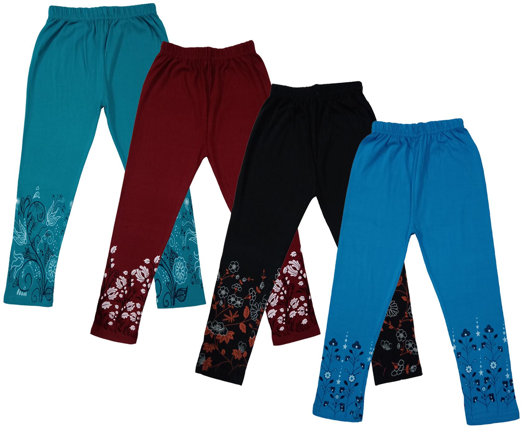 

Indiweaves Girl Cotton Printed Capri - Multi
