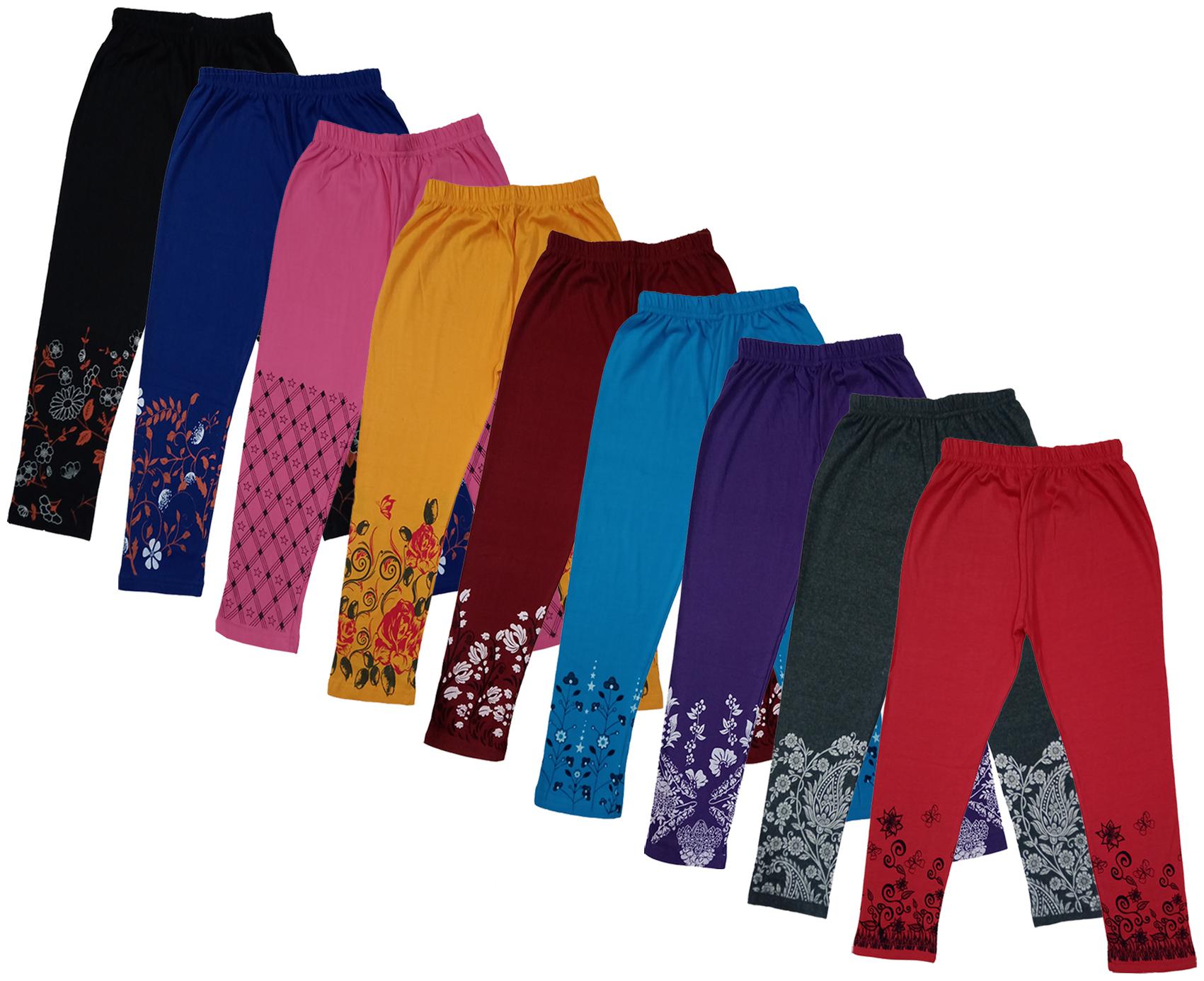 

Indiweaves Girl Cotton Printed Capri - Multi