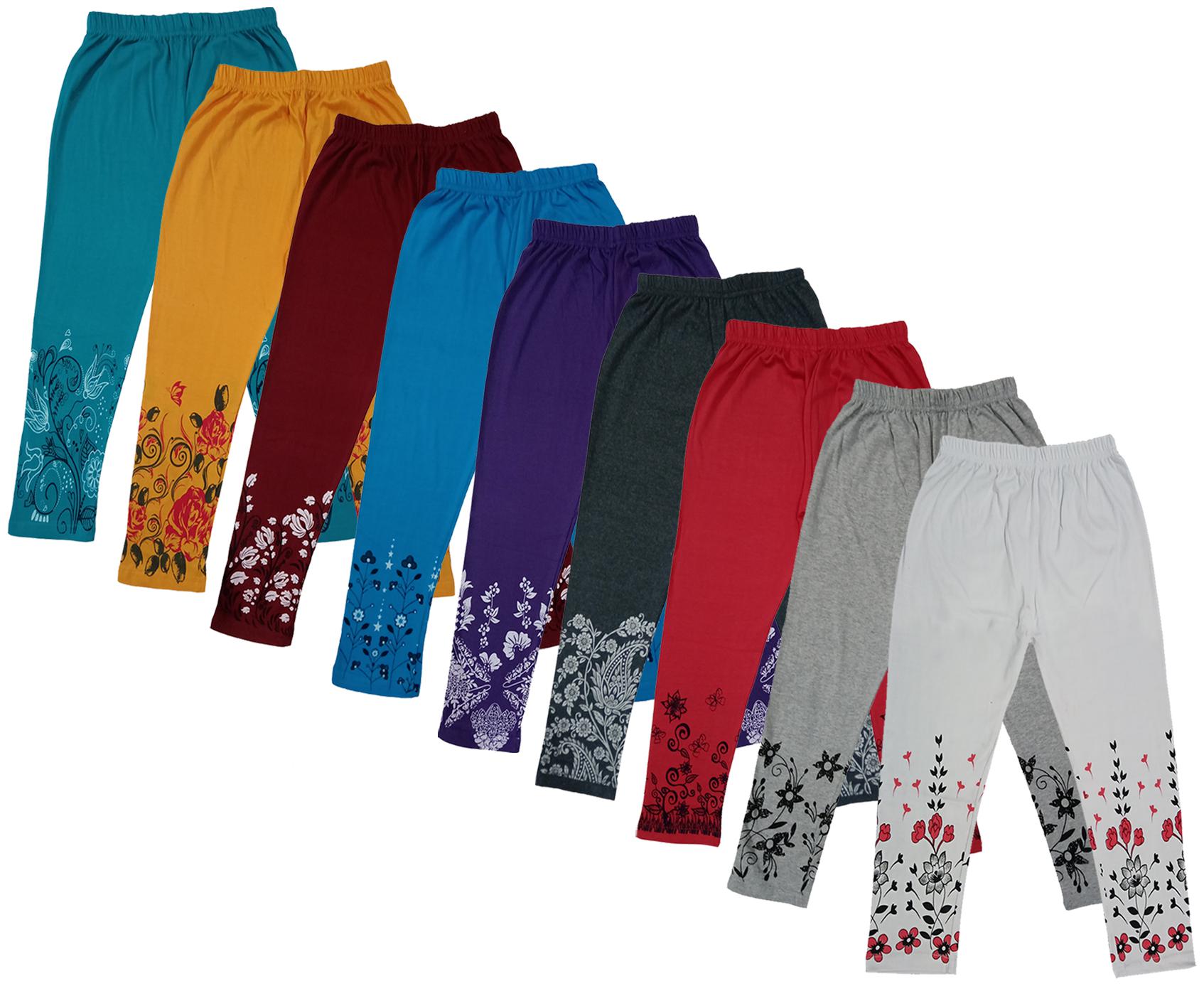 

Indiweaves Girl Cotton Printed Capri - Multi