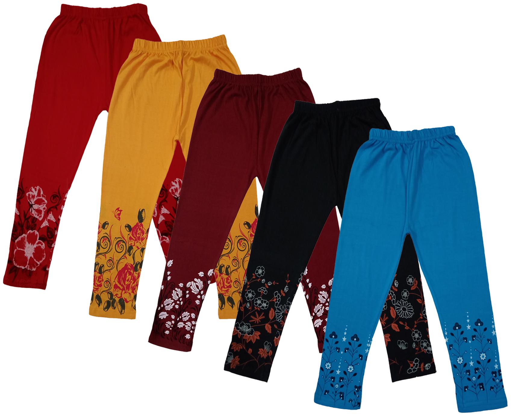 

Indiweaves Girl Cotton Printed Capri - Multi