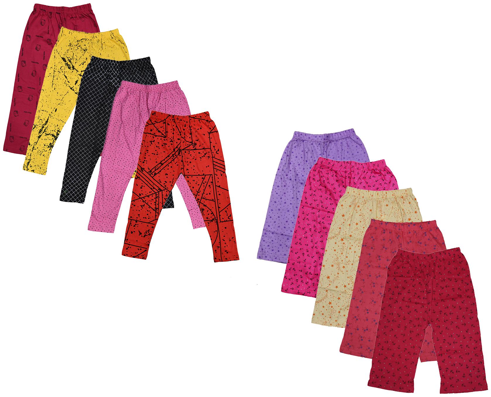

Indiweaves Girl Cotton Printed Capri - Multi