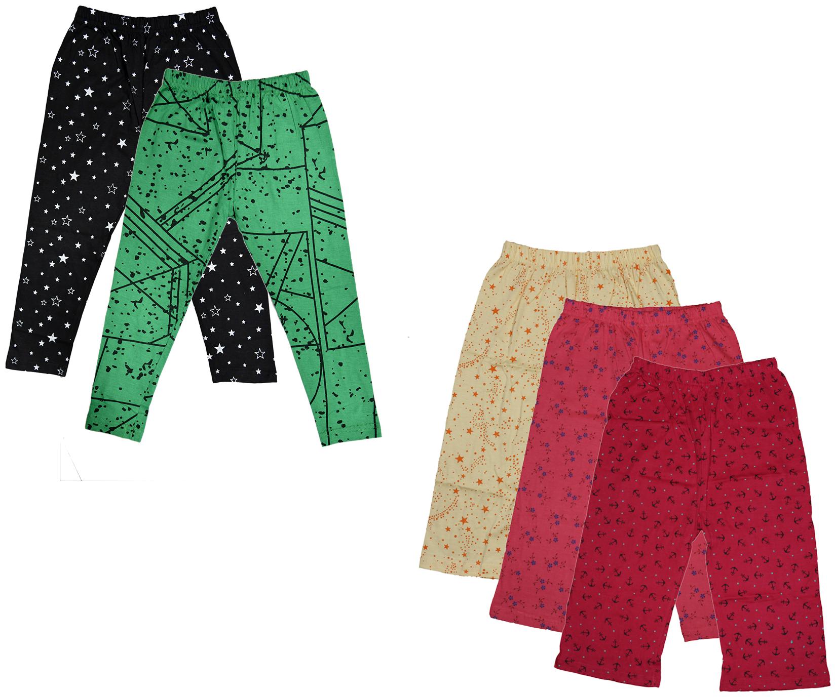 

Indiweaves Girl Cotton Printed Capri - Multi