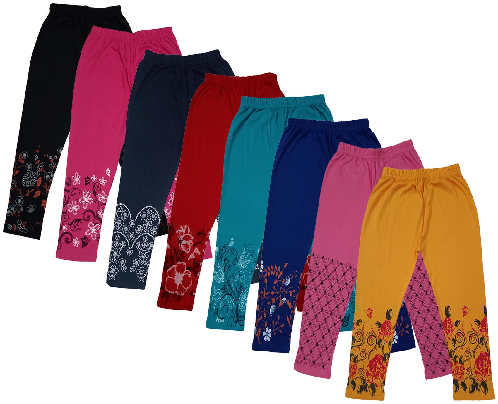 

Indiweaves Girl Cotton Printed Capri - Multi