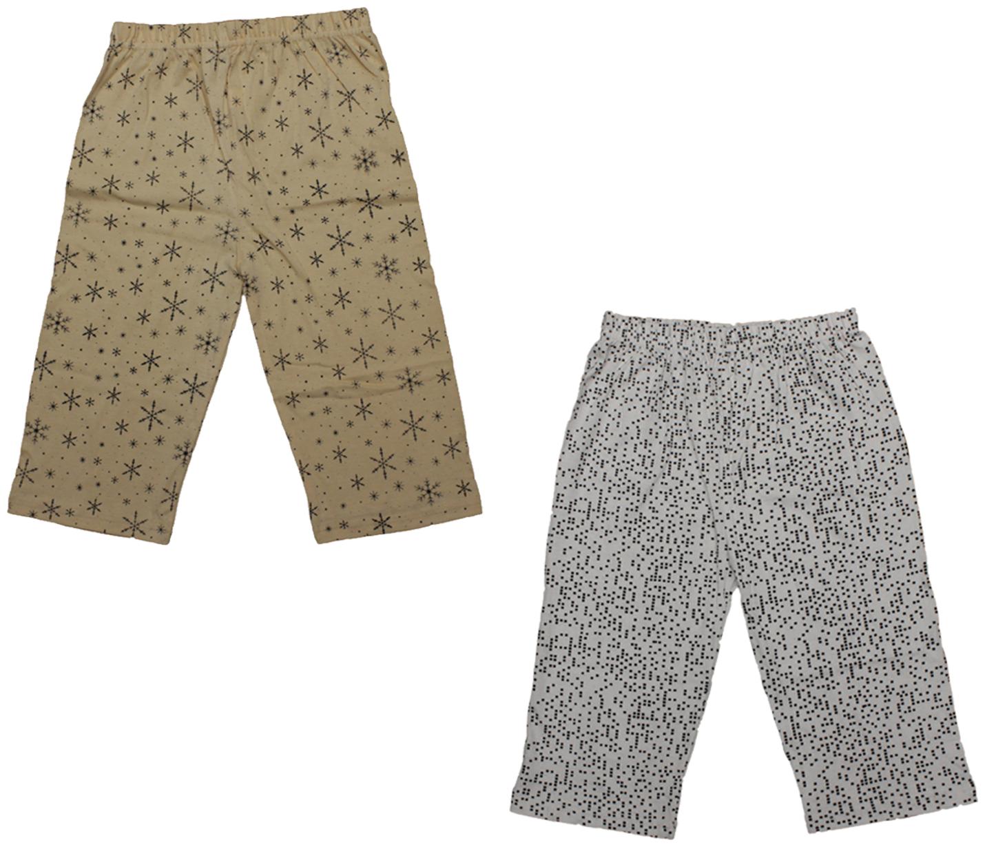 

Indiweaves Girl Cotton Printed Capri - Multi