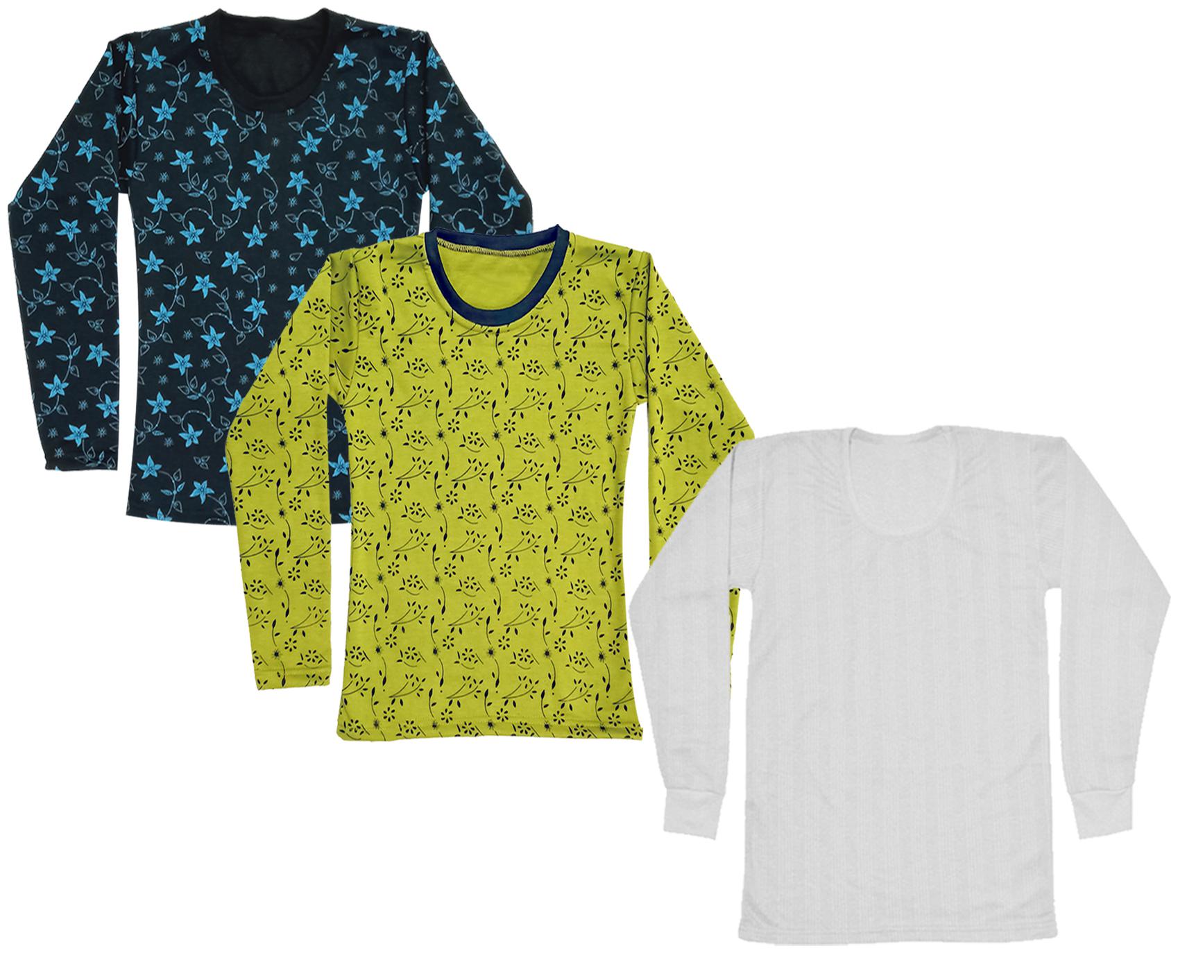 

Indiweaves Girl Wool Printed T shirt - Multi