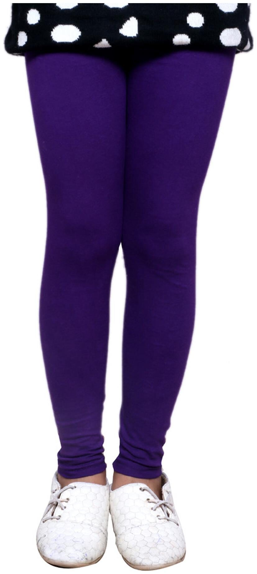 

IndiWeaves Girls Super Soft Cotton Leggings