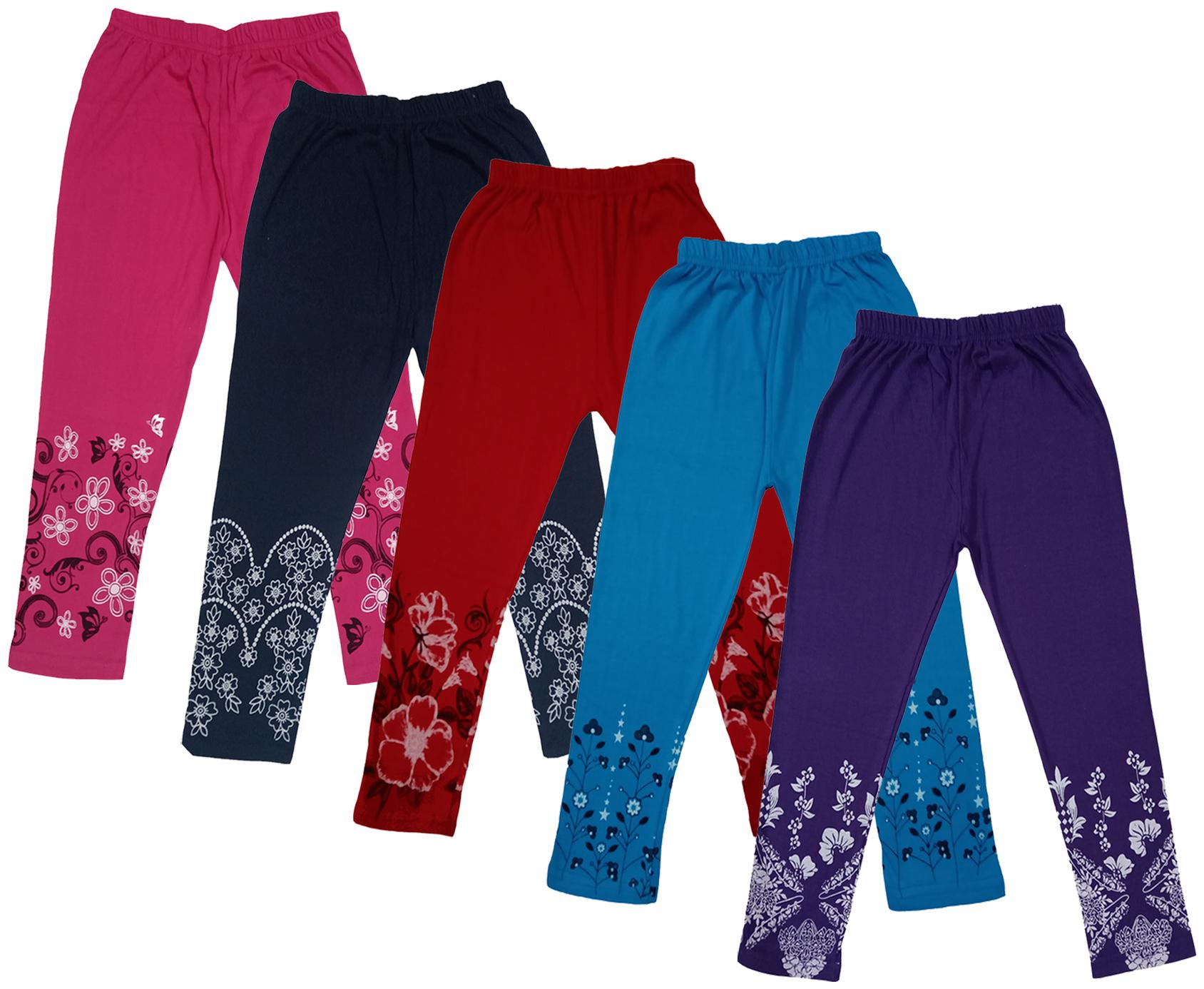 

Indiweaves Girl Cotton Printed Capri - Multi