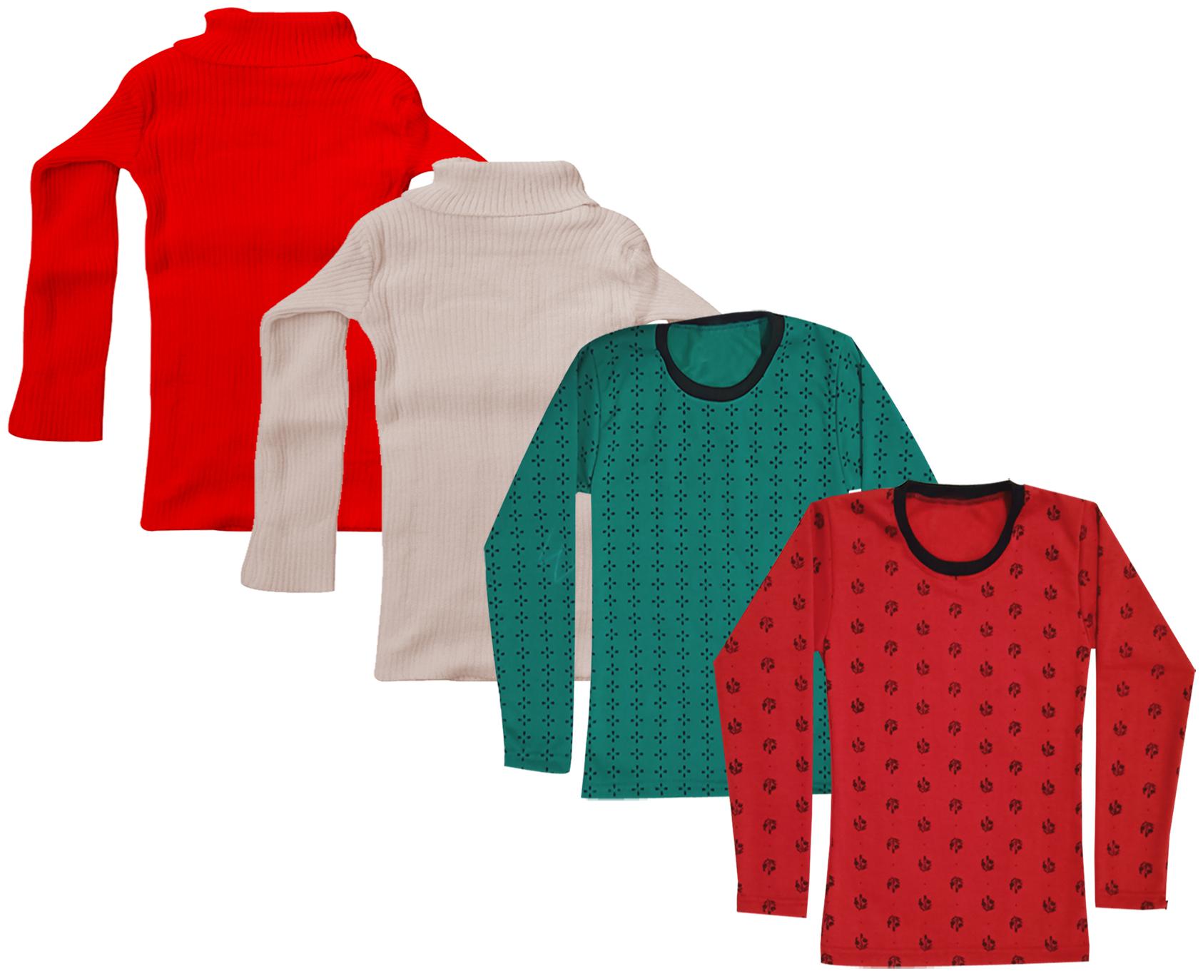 

Indiweaves Girl Wool Printed T shirt - Multi