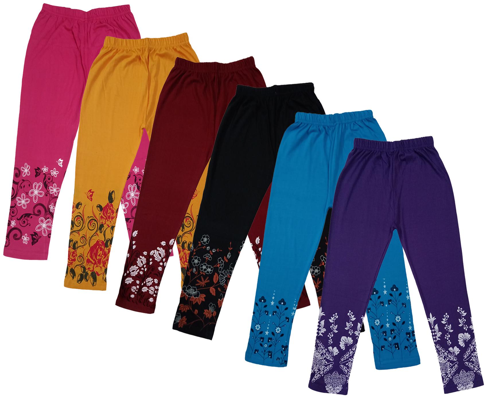 

Indiweaves Girl Cotton Printed Capri - Multi