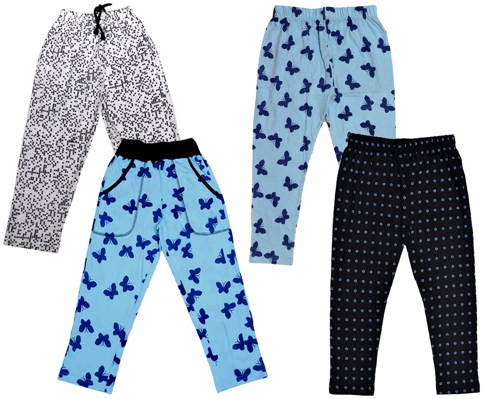 

Indiweaves Girl Cotton Printed Capri - Multi