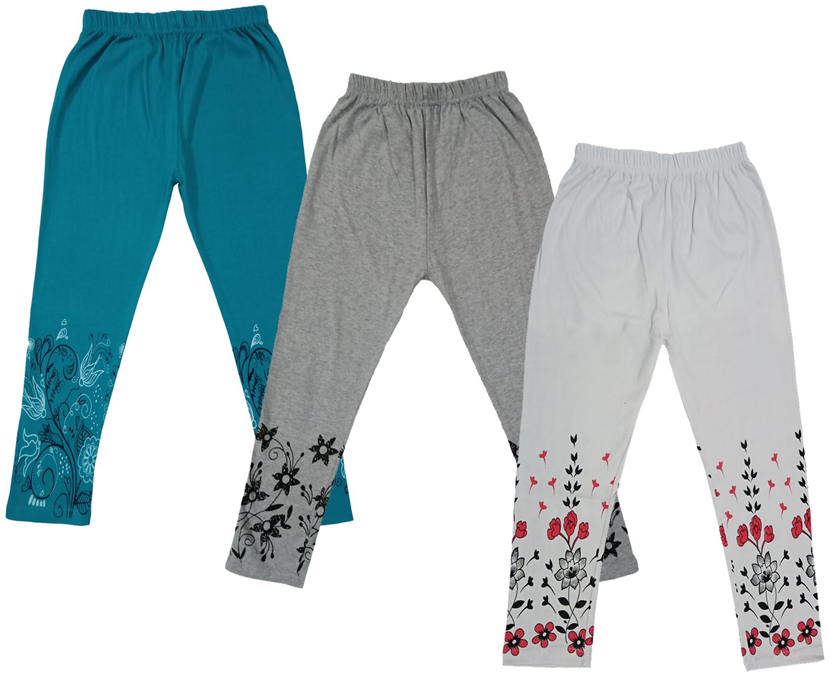 

Indiweaves Girl Cotton Printed Capri - Multi