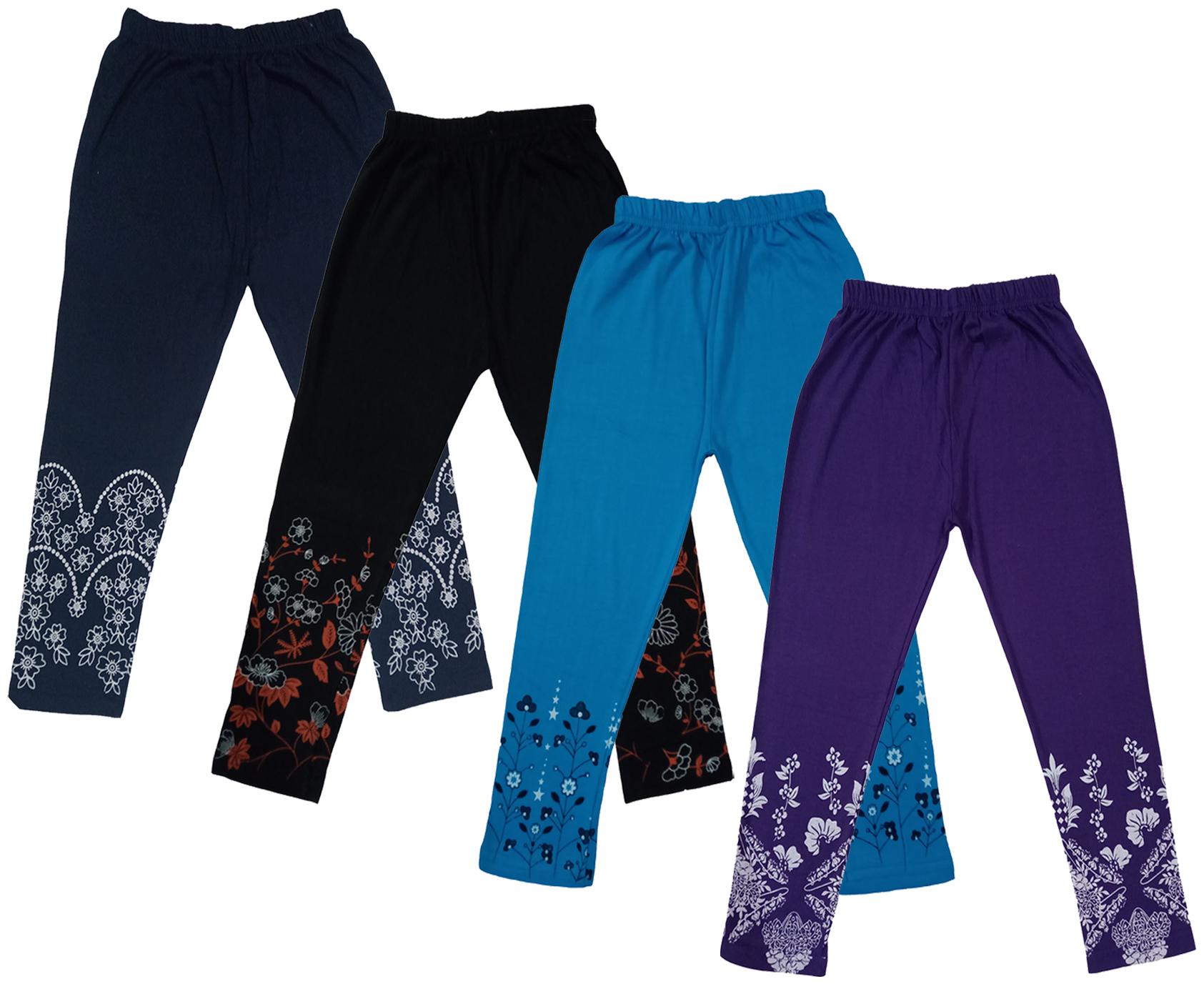 

Indiweaves Girl Cotton Printed Capri - Multi