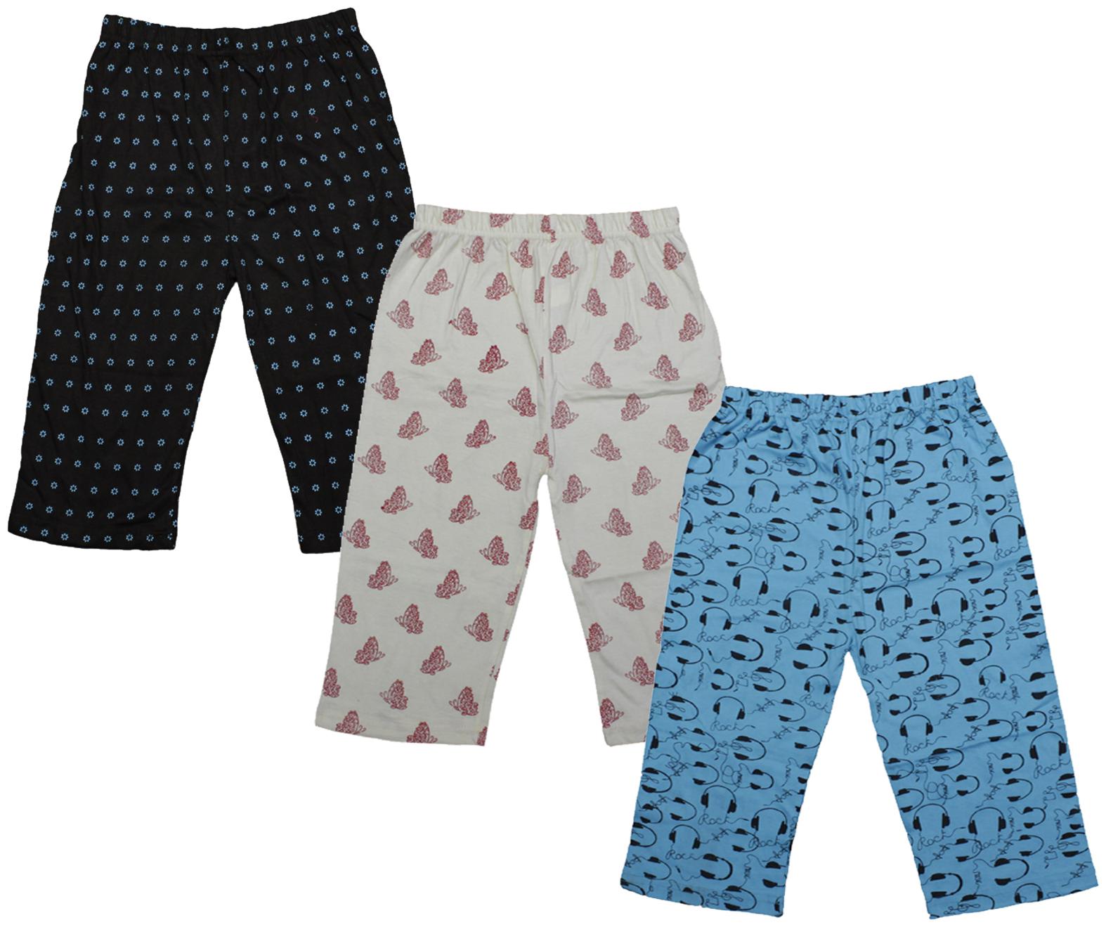 

Indiweaves Girl Cotton Printed Capri - Multi