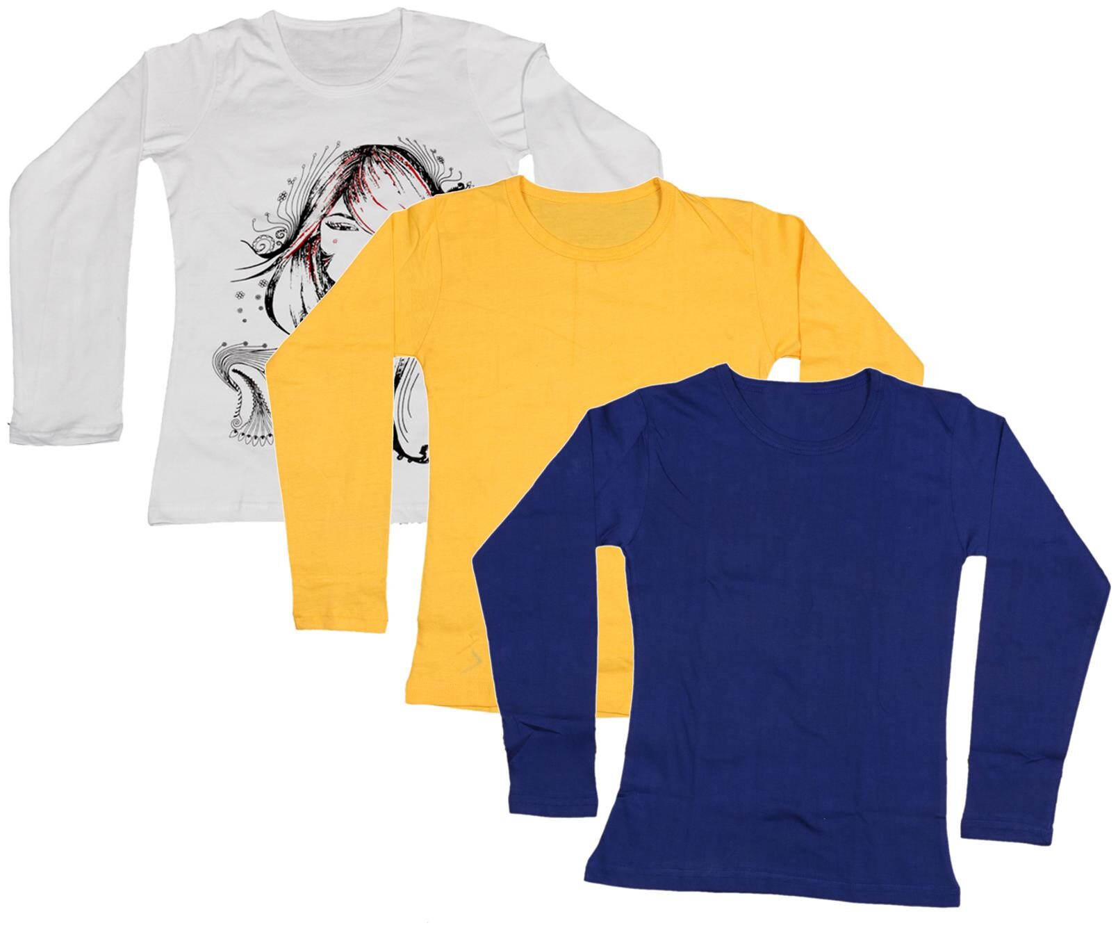 

Indiweaves Girl Cotton Printed T shirt - Multi