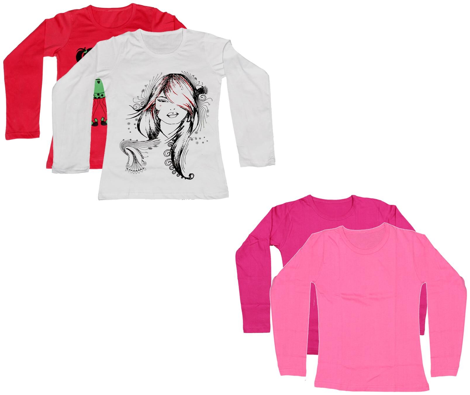 

Indiweaves Girl Cotton Printed T shirt - Multi