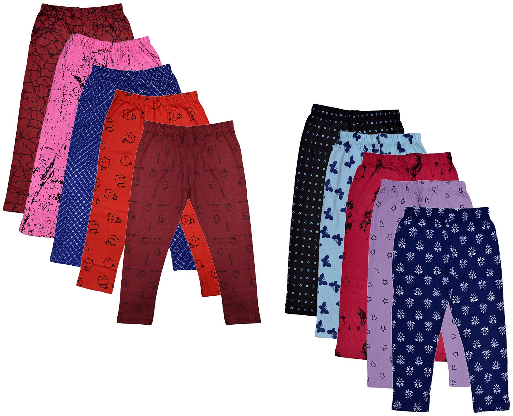 

Indiweaves Girl Cotton Printed Capri - Multi