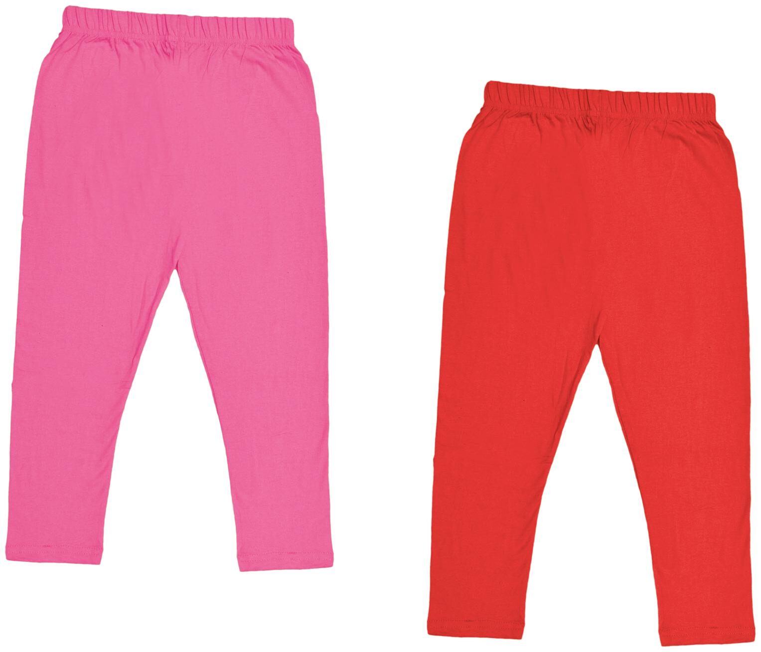 

Indiweaves Girl Cotton Solid Capri - Multi