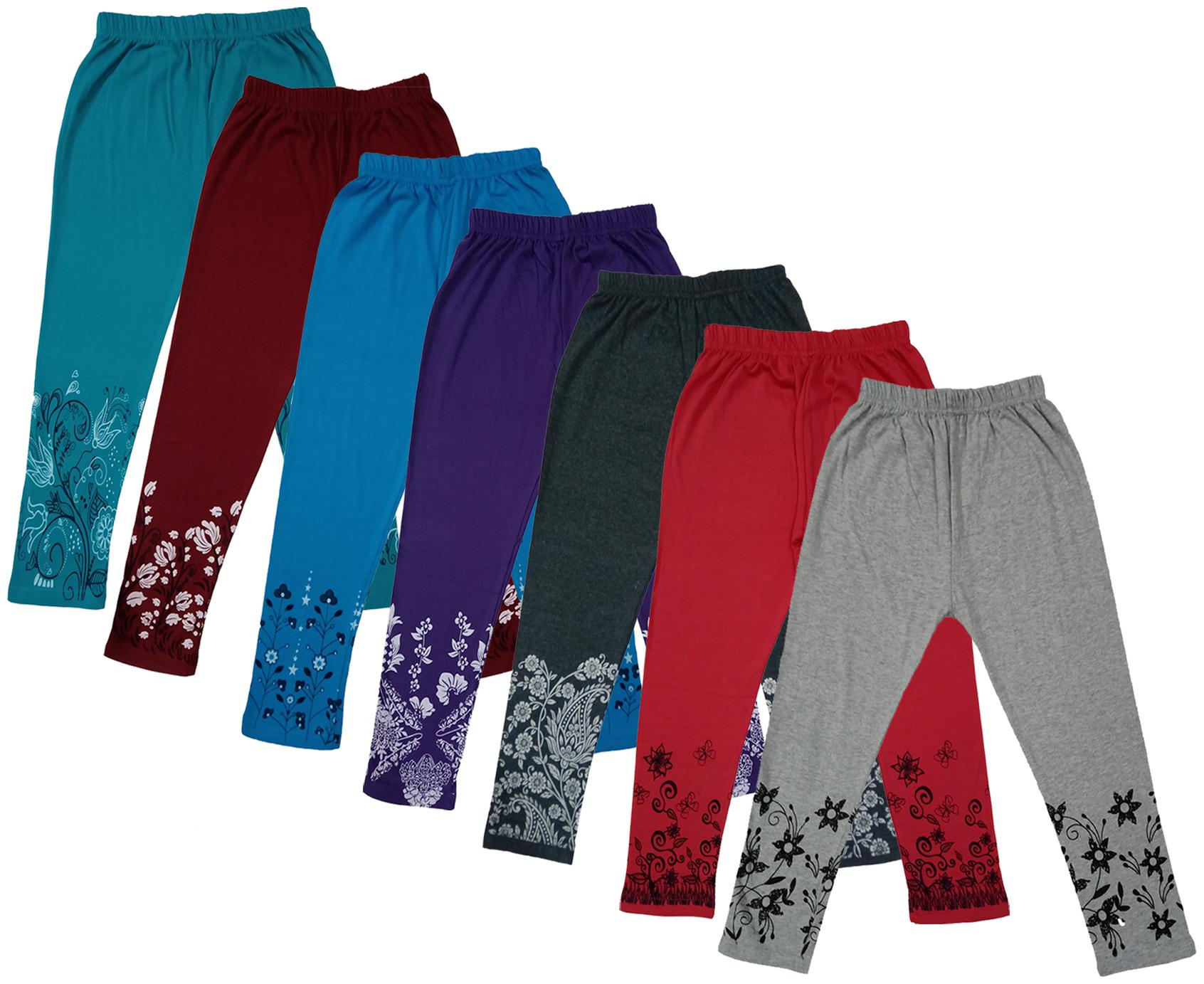

Indiweaves Girl Cotton Printed Capri - Multi
