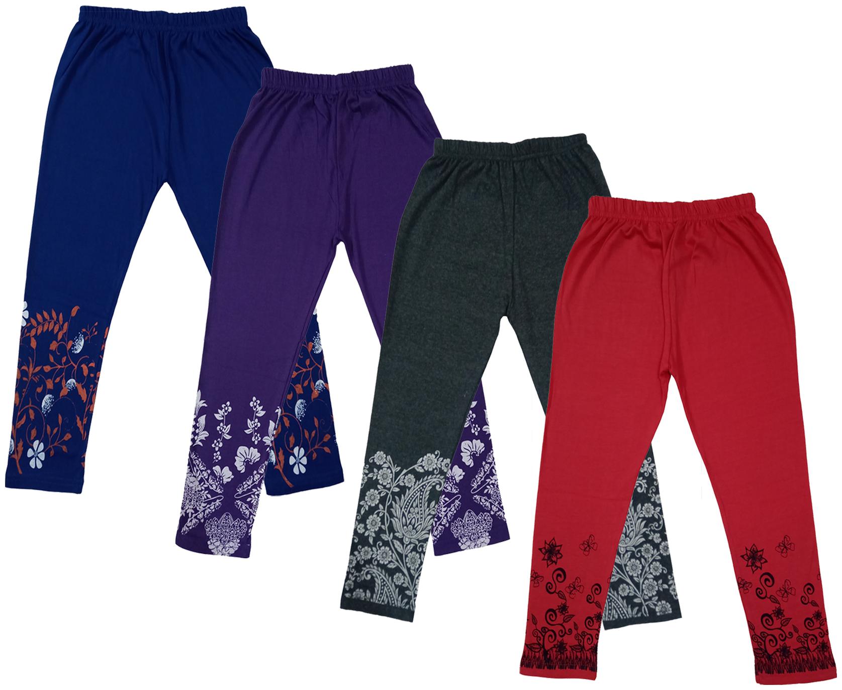 

Indiweaves Girl Cotton Printed Capri - Multi