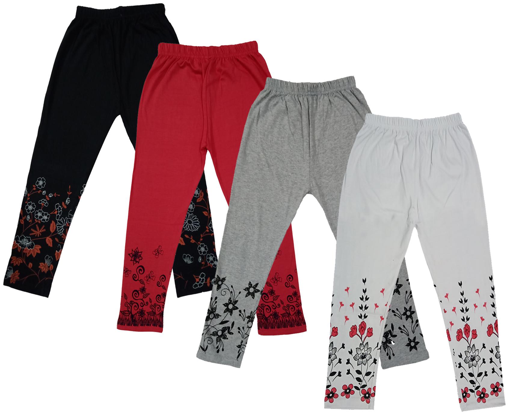 

Indiweaves Girl Cotton Printed Capri - Multi