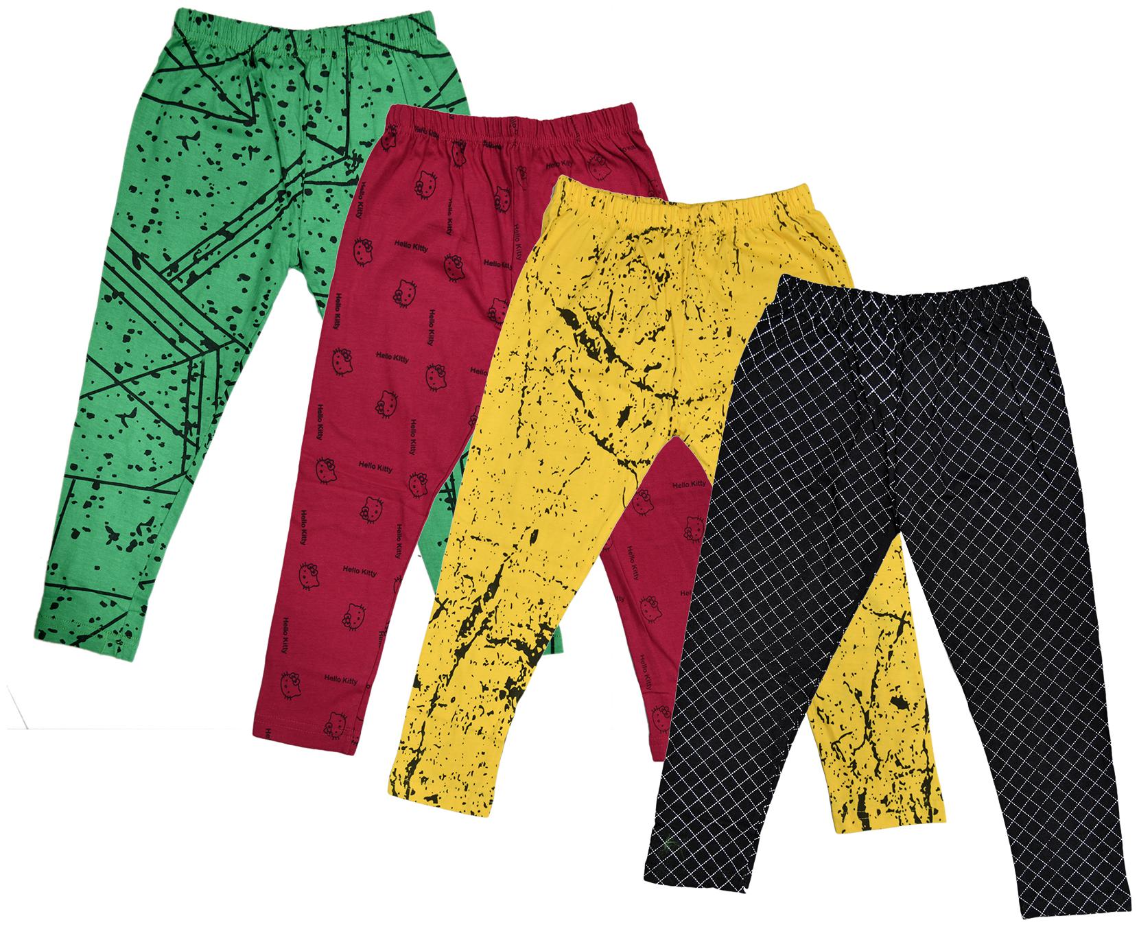 

Indiweaves Girl Cotton Printed Capri - Multi