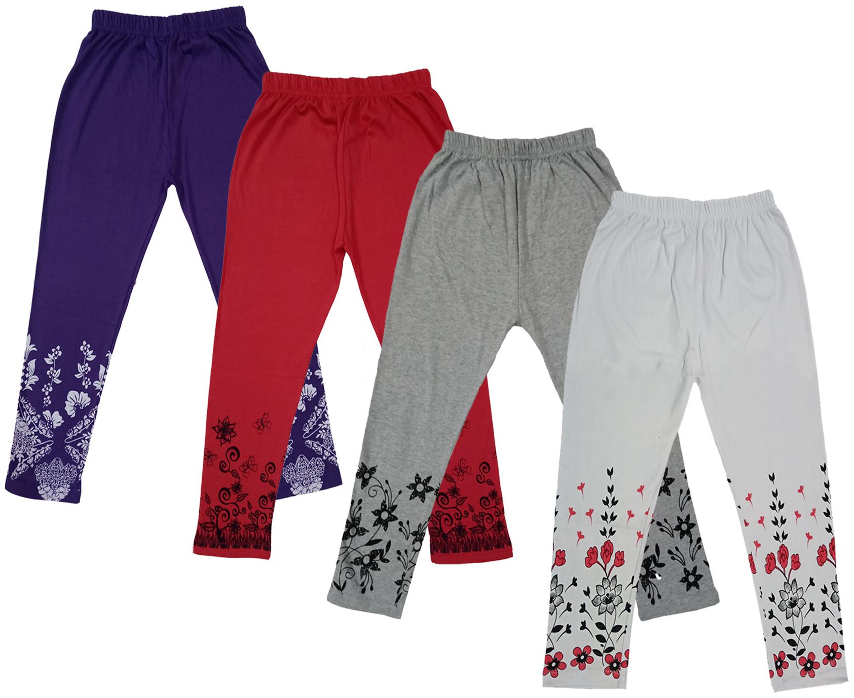 

Indiweaves Girl Cotton Printed Capri - Multi