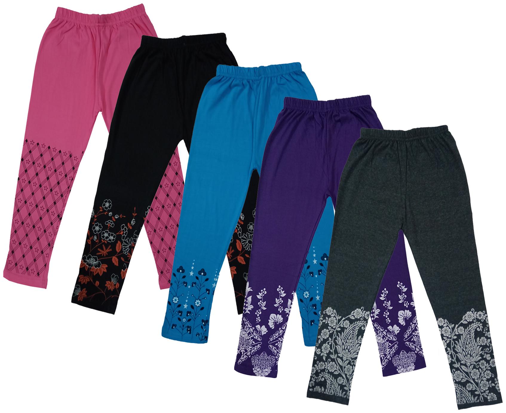 

Indiweaves Girl Cotton Printed Capri - Multi