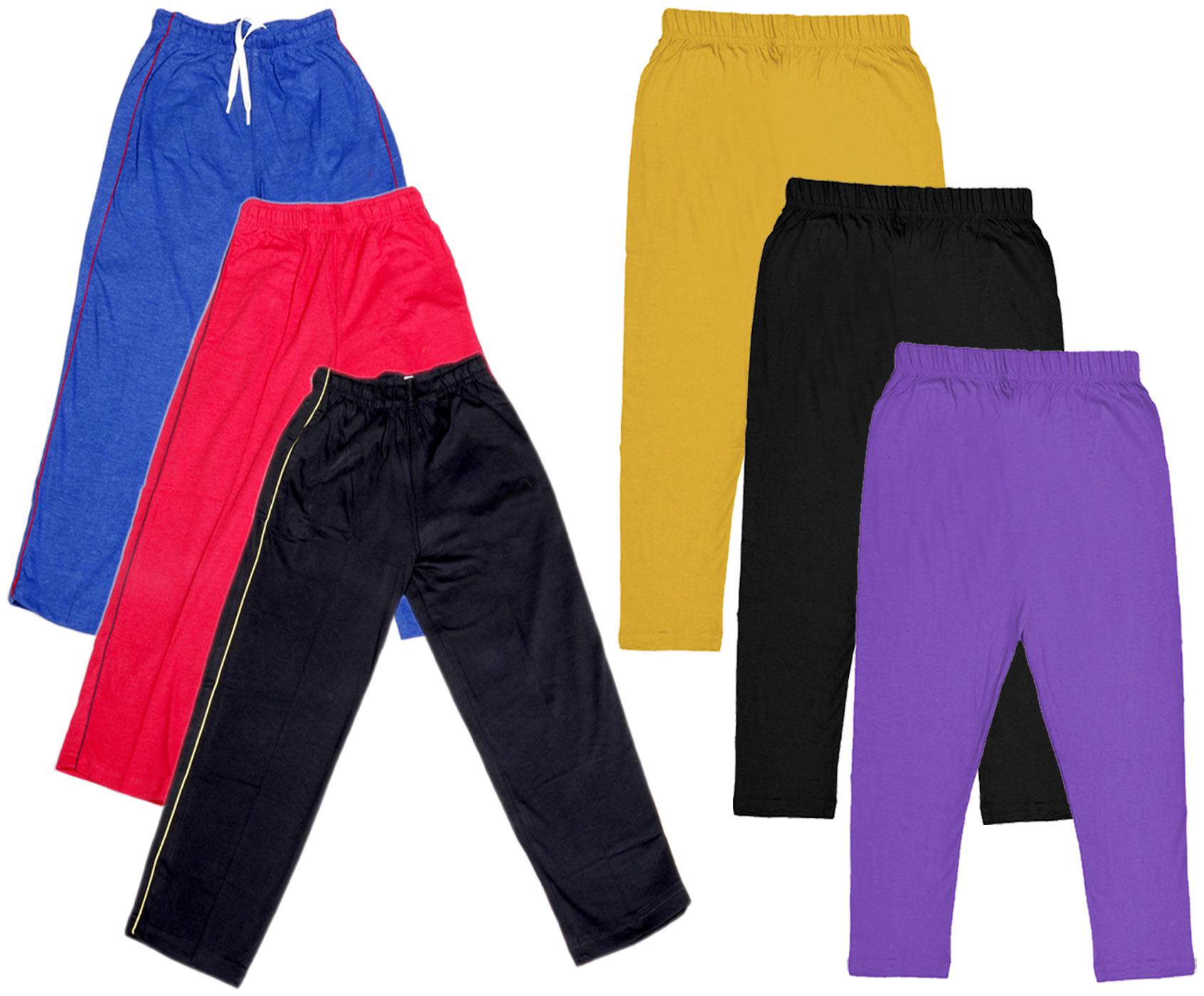 

Indiweaves Girl Cotton Solid Capri - Multi