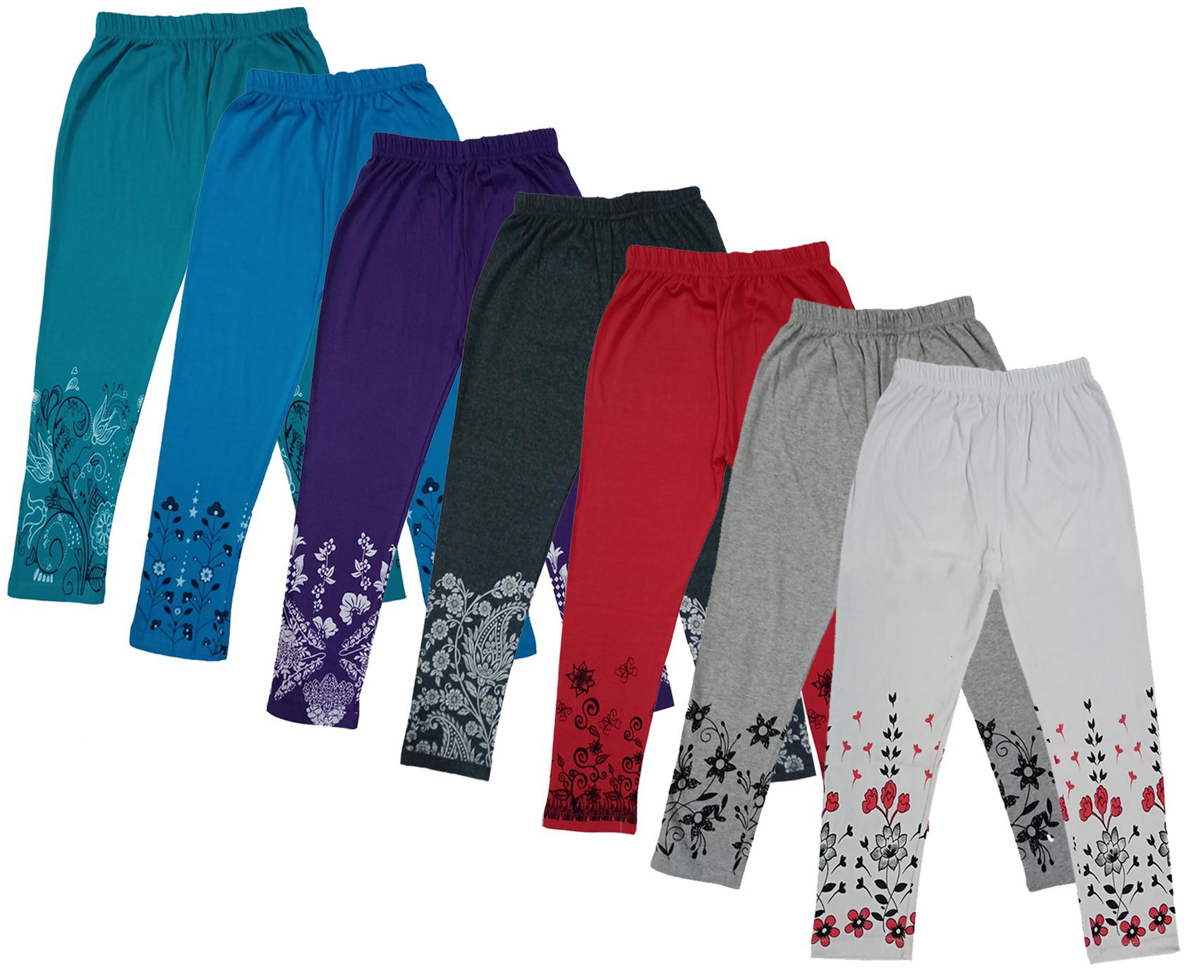 

Indiweaves Girl Cotton Printed Capri - Multi