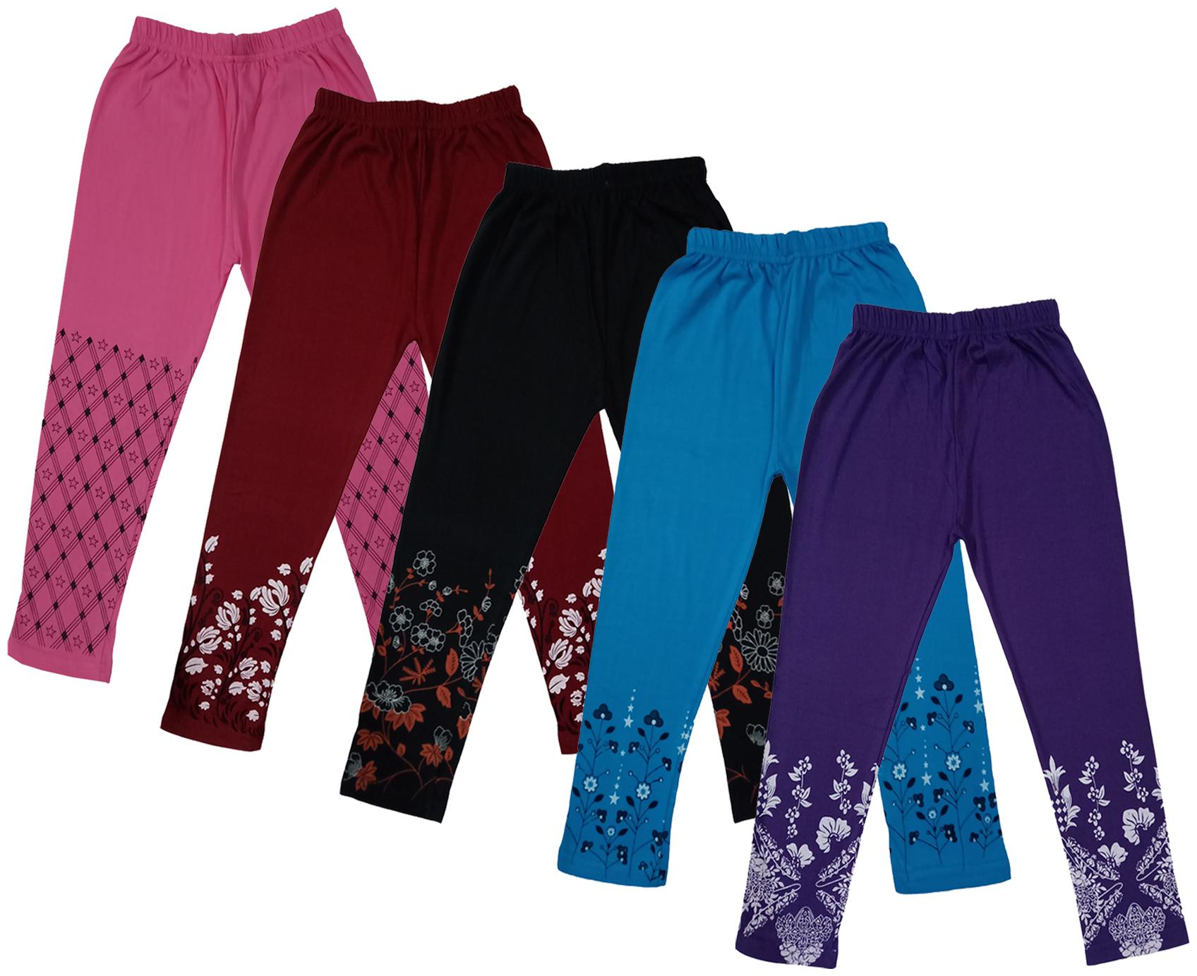 

Indiweaves Girl Cotton Printed Capri - Multi