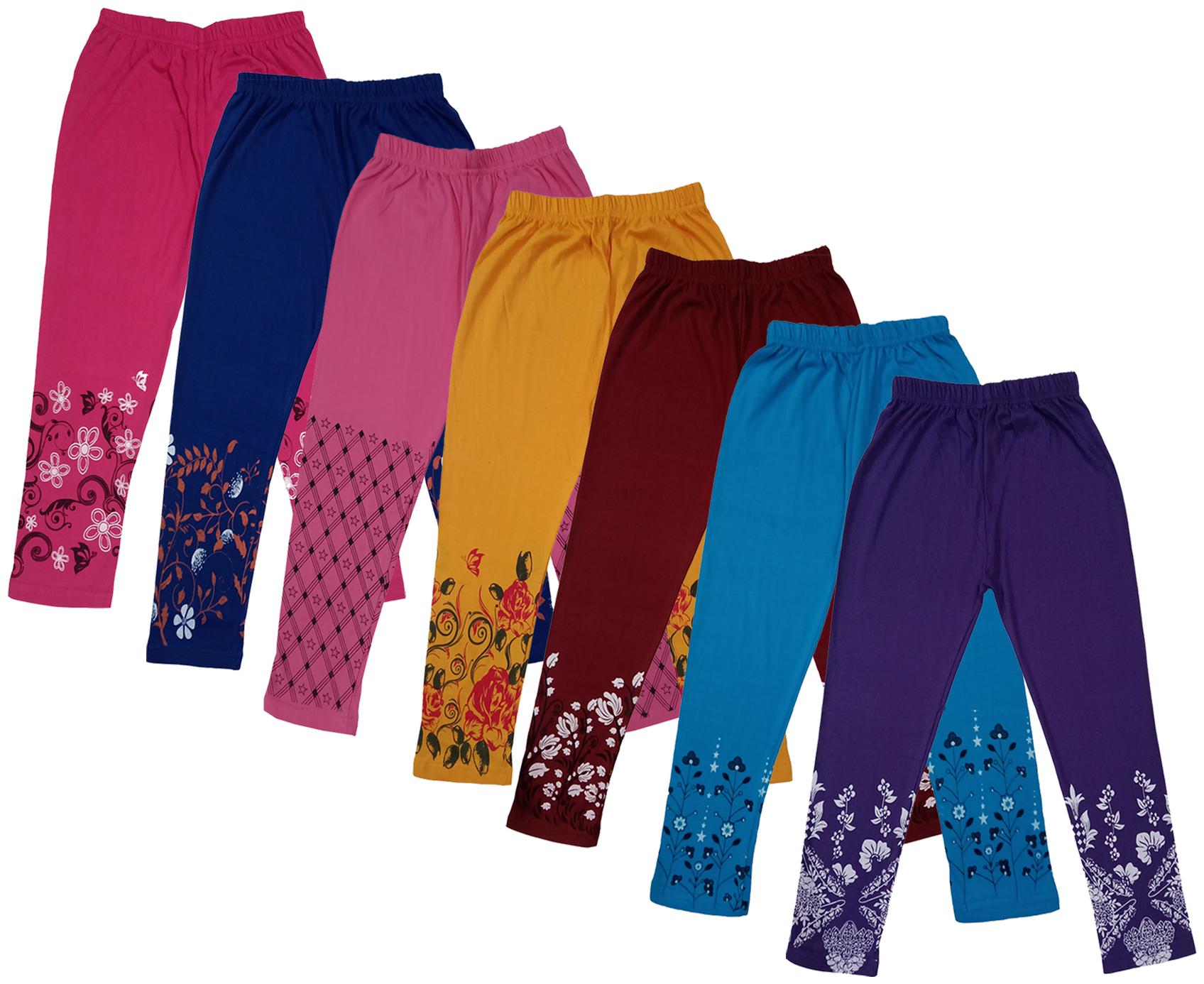 

Indiweaves Girl Cotton Printed Capri - Multi