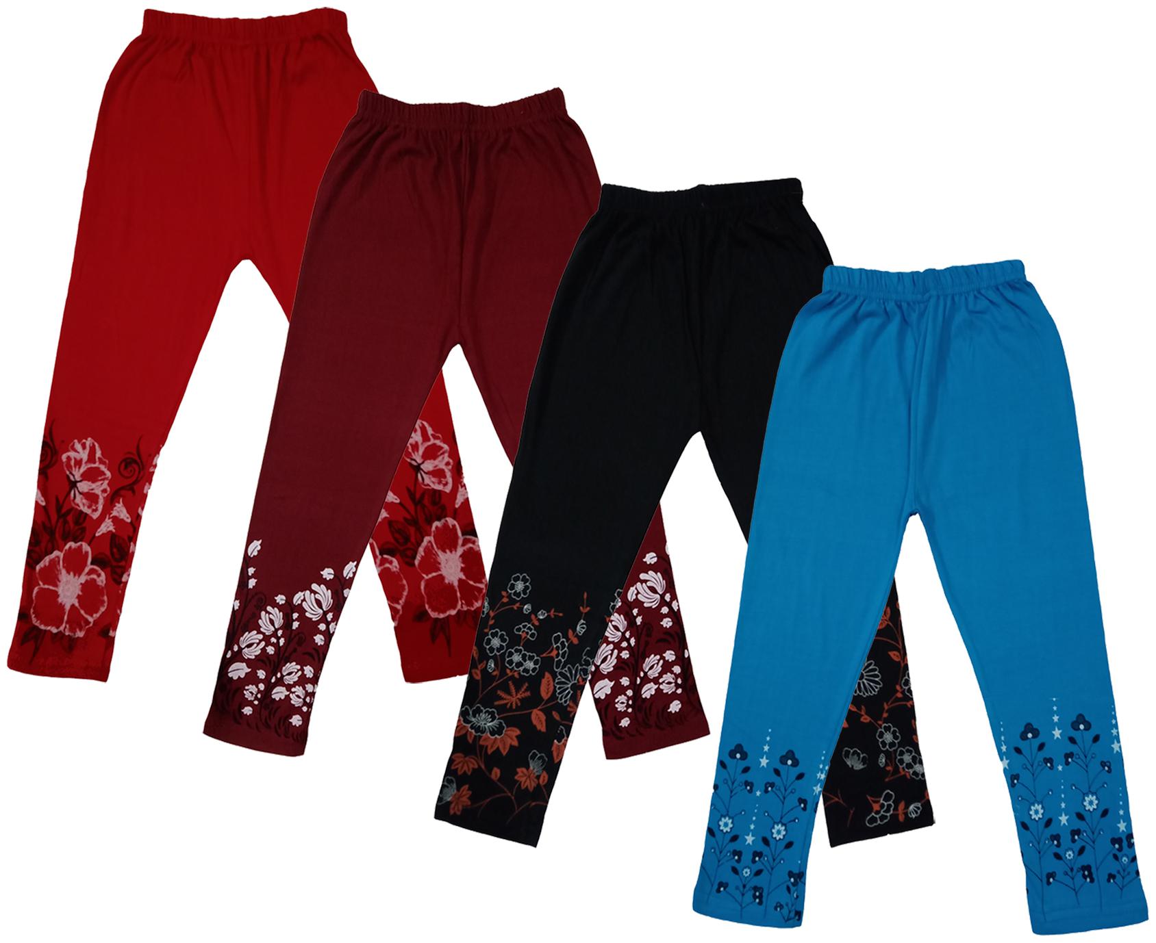 

Indiweaves Girl Cotton Printed Capri - Multi