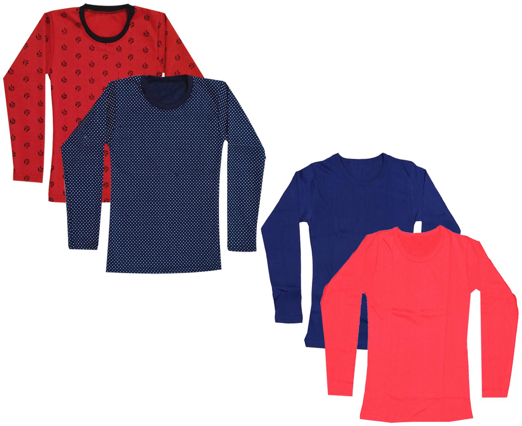 

Indiweaves Girl Cotton Printed T shirt - Multi
