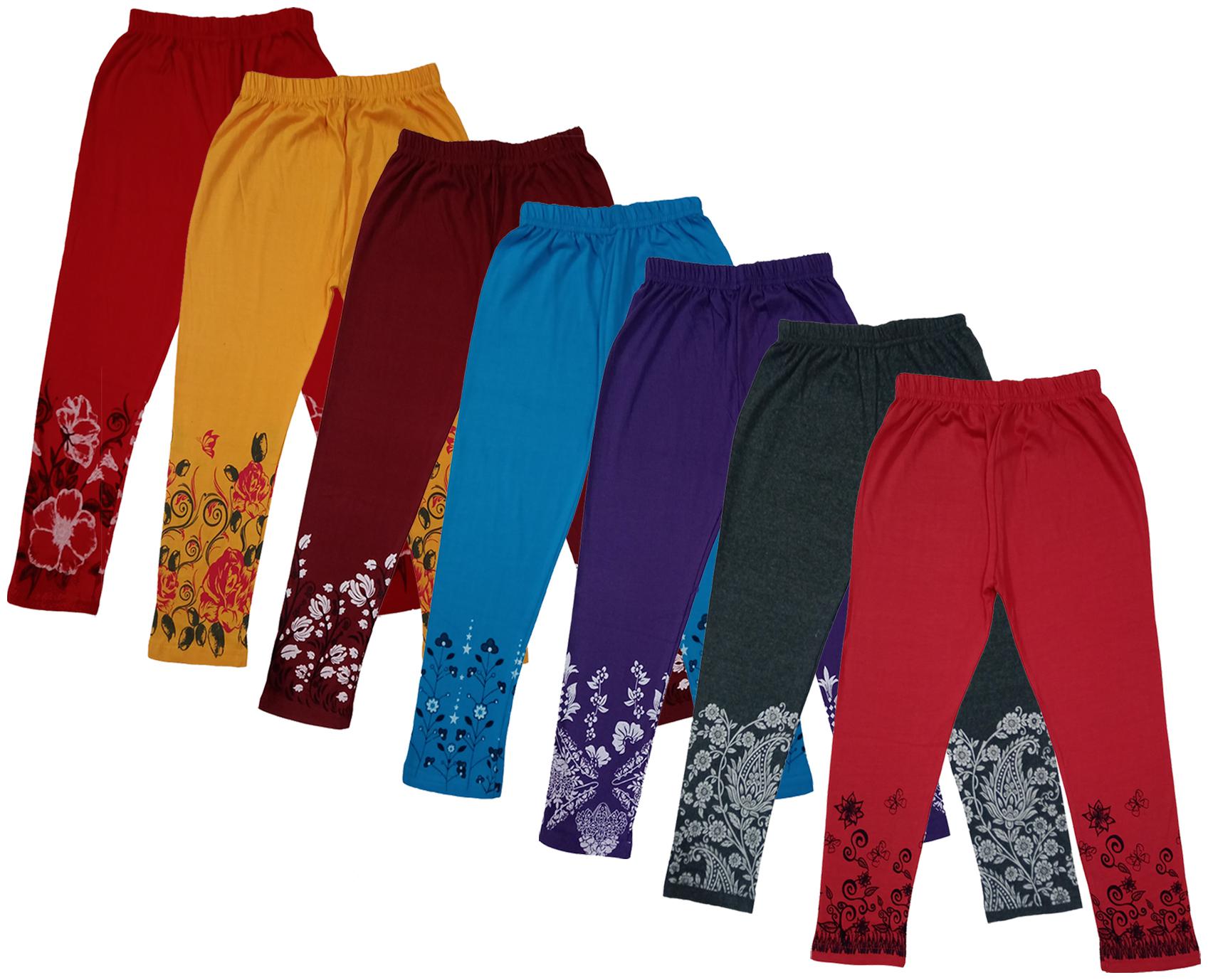 

Indiweaves Girl Cotton Printed Capri - Multi