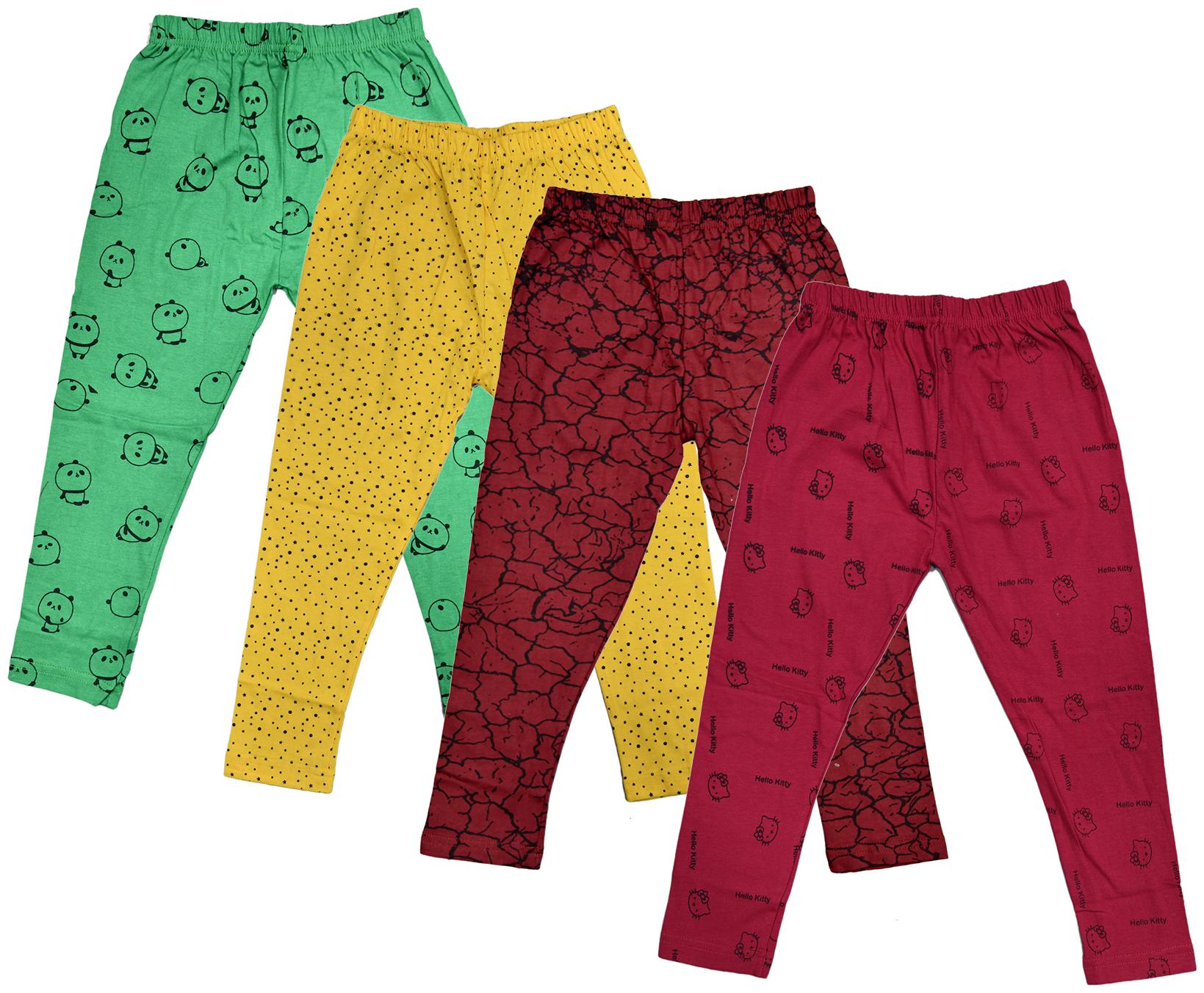 

Indiweaves Girl Cotton Printed Capri - Multi