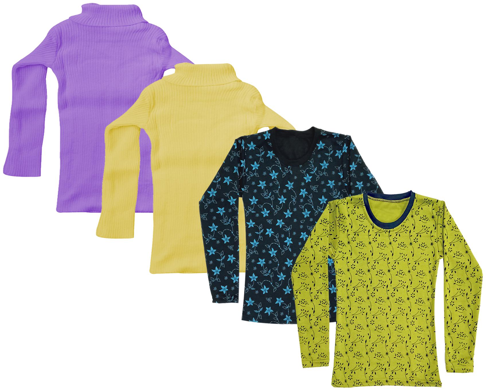 

Indiweaves Girl Wool Printed T shirt - Multi