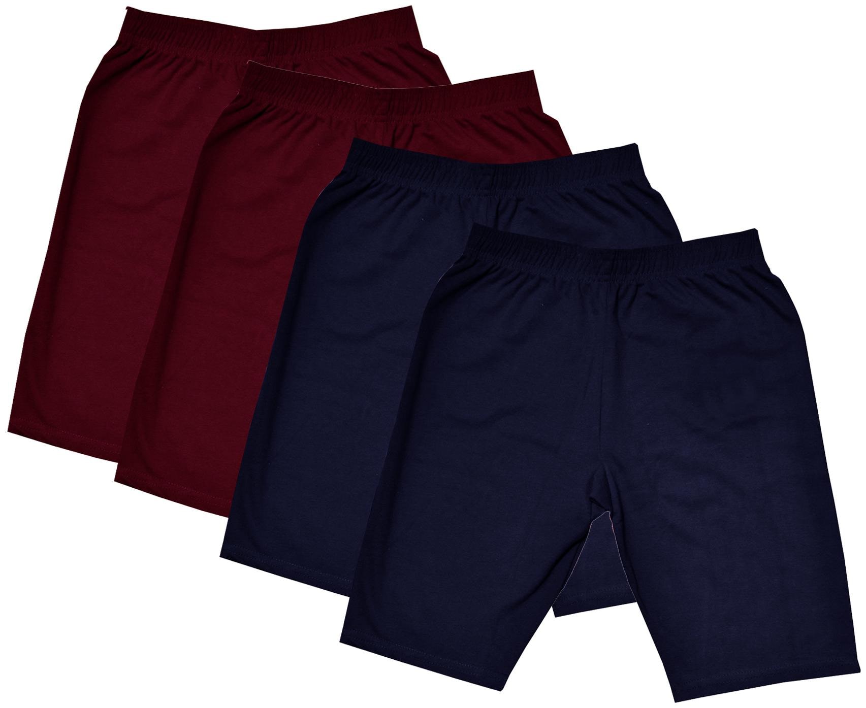 

Indiweaves Girl Cotton Solid Regular shorts - Blue