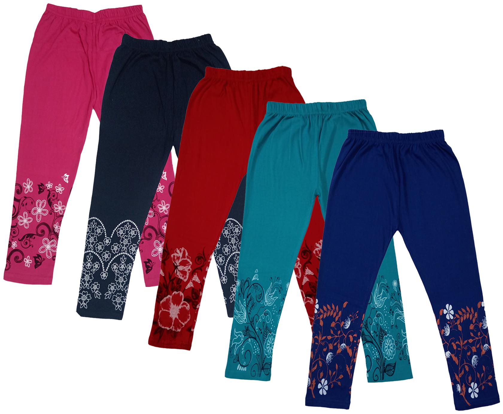 

Indiweaves Girl Cotton Printed Capri - Multi
