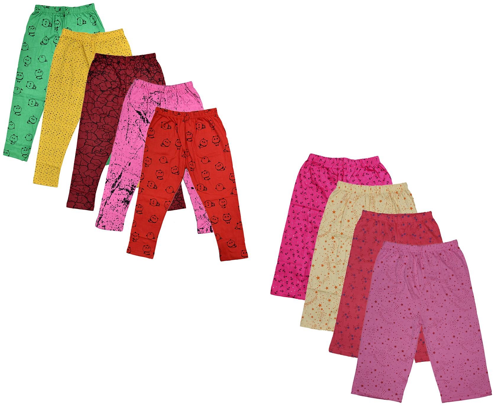 

Indiweaves Girl Cotton Printed Capri - Multi